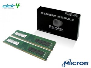 サンマックスから大容量32GBモジュール採用デスクトップ用DDR4-2666