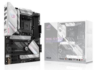 ASUS、ホワイトとシルバー基調のB550マザーボード「ROG STRIX B550-A