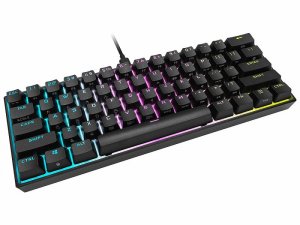 Corsairの60%ミニキーボードK65 RGB MINIに英語配列版「CH-9194014-NA