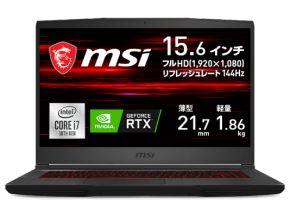 MSI MSI ゲーミングノート 【販売終了】GF65 Thin 【販売終了】GF65