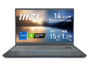 intel CORE i7 1185G7 / GTX1650 WITH MAX-Q Design ゲーミングノート