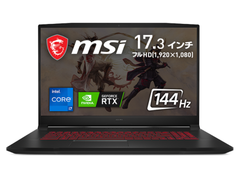 MSI MSI ゲーミングノート Katana GF76 11U Katana-GF76-11UD-671JP