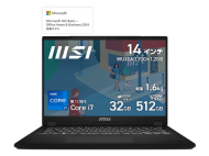 MSI MSI Modern シリーズ 【販売終了】Modern 14 H D13M 【販売 MSI MSI Modern シリーズ 【販売終了】Modern 14 H D13M 【販売