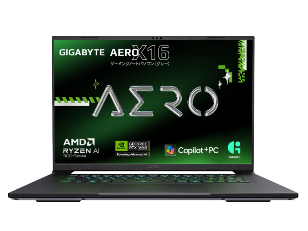 GIGABYTE ノートパソコン AERO 16 OLED BKF-73JP994SH [トワイライトシルバー] Gigabyte Aero 16 OLED ノートパソコン