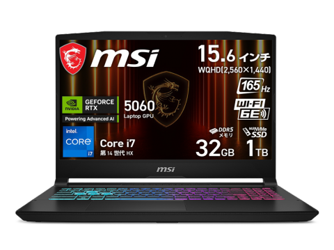 MSI MSI ゲーミングノート Katana 15 HX B14W Katana-15-HX