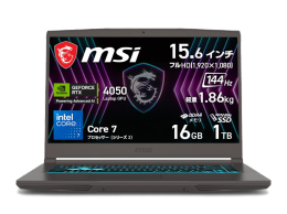 MSI ゲーミングノート Thin 15 B2RV Thin-15-B2RVE-6959JP