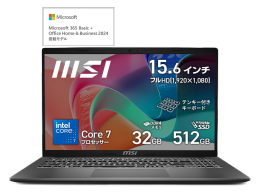 MSI Modern シリーズ Modern 15 F1M Modern-15-F1MG-5559JP