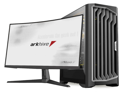 メイドイン秋葉原BTOパソコンのarkhiveブランド、AMD RYZEN 7 9850X3D