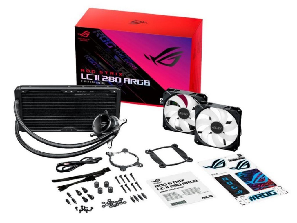 ASUS ROG STRIX LC II 280 ARGB 簡易水冷 Amazon.com: ASUS ROG Strix LC II 280 ARGB all-in-one liquid