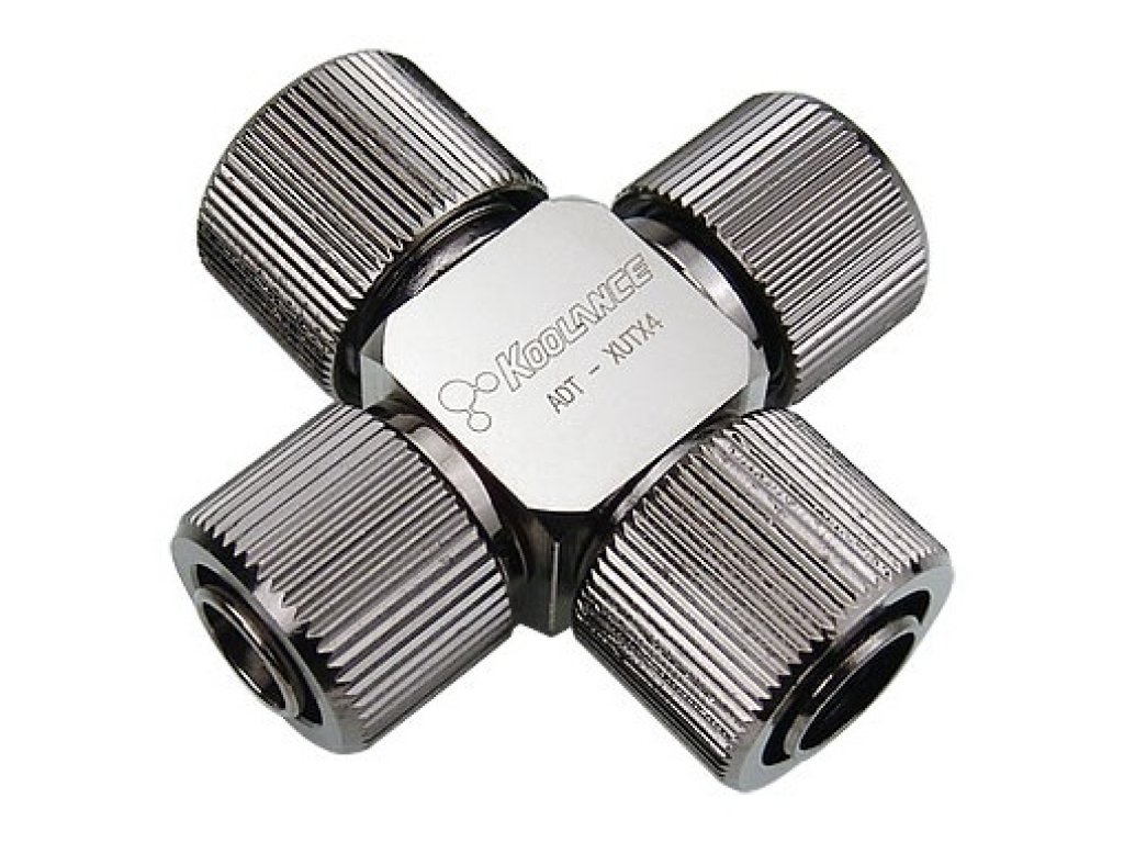 Koolance Koolance ADT-XUTX4 Nozzle Body、4-Way Brass [no nozzles
