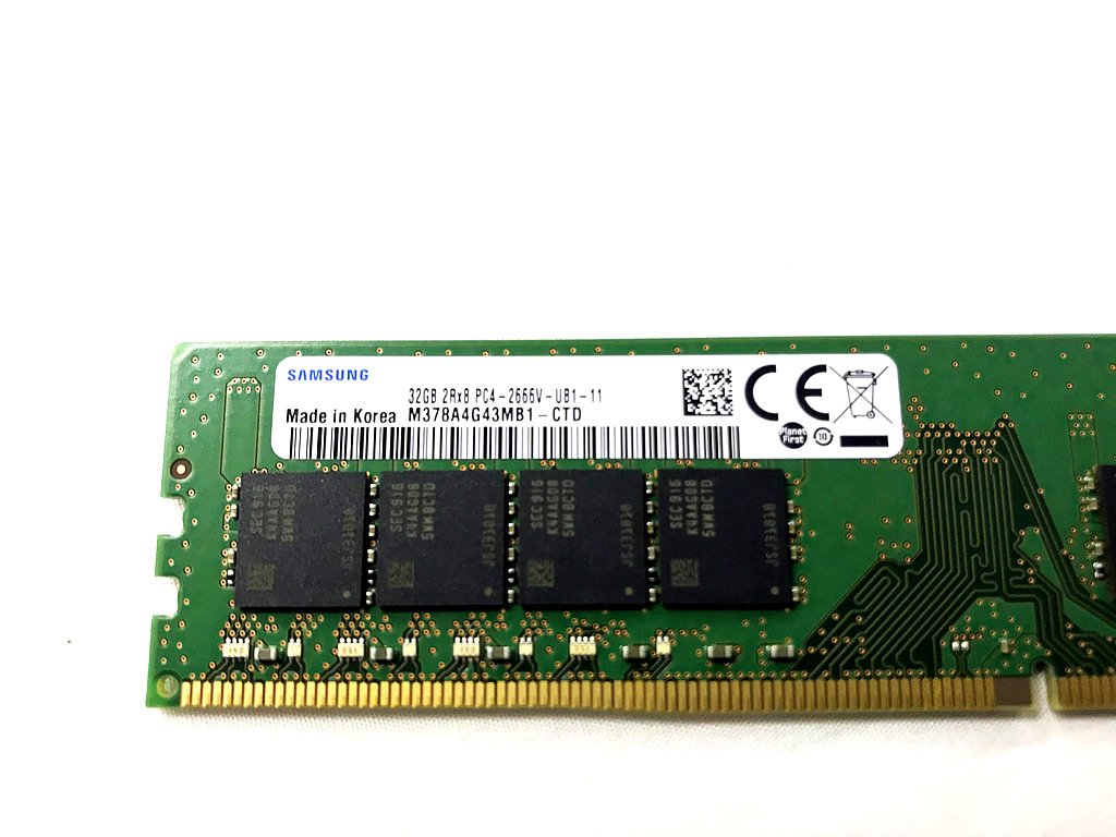 SAMSUNG Samsung DDR4-2666 SDRAM 32GB 288pin DDR4-2666 CL19-19-19