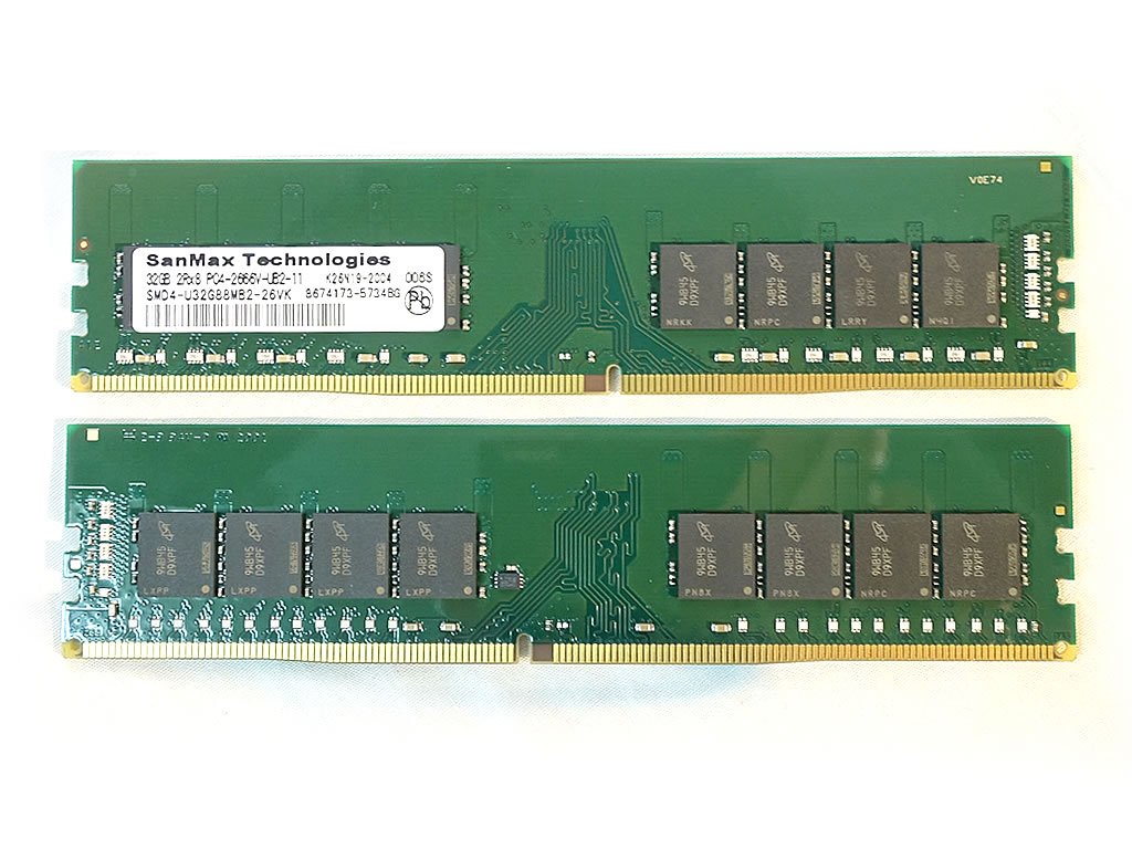 SanMax SMD4-U64G88M-26V-D SanMax DDR4 288pin DDR4-2666 CL19