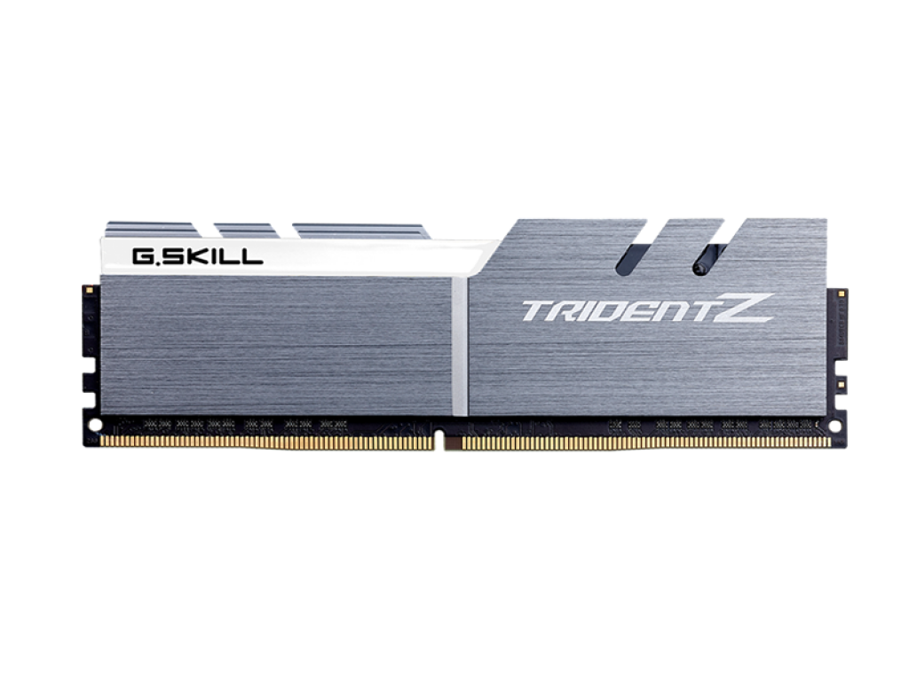 G.Skill F4-3200C16Q-64GTZSW Silver + White HS Trident Z 288pin