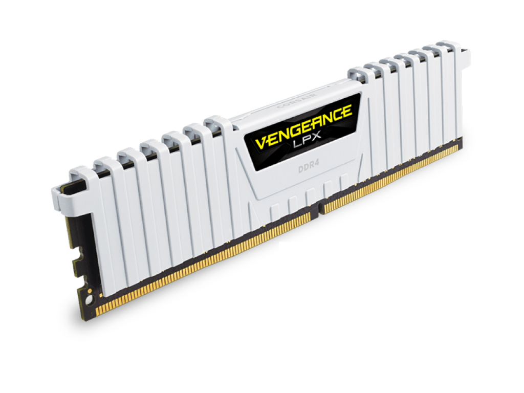 Corsair CMK32GX4M4A2666C16W White HS Vengeance LPX 288pin DDR4
