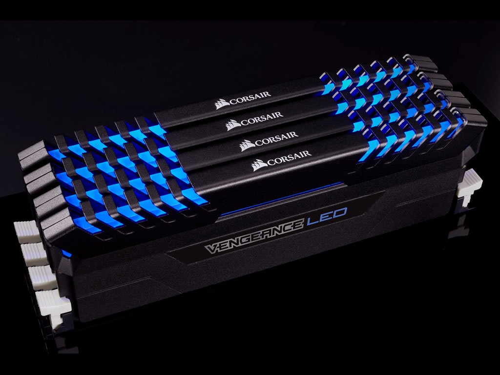 Corsair CMU32GX4M2C3200C16B BLUE LED VENGEANCE LED 288pin DDR4