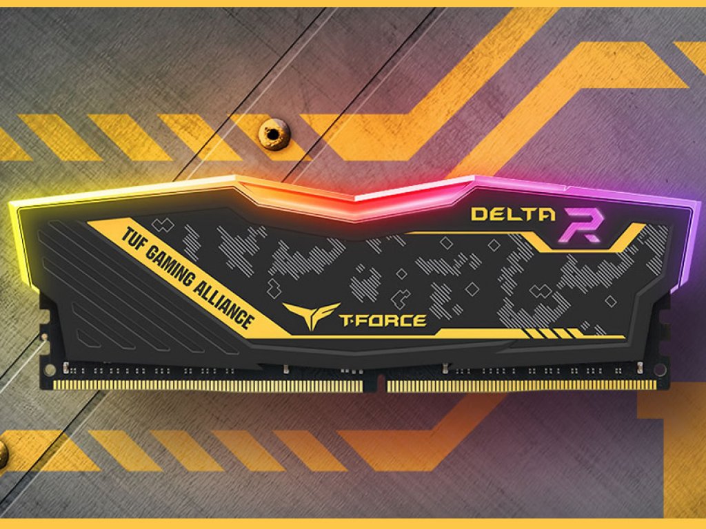 Team TF9D416G2933HC16CDC01 DELTA TUF Gaming RGB 288pin DDR4-2933