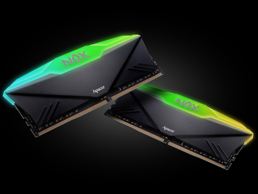 Apacer AH4U16G32C28YNBAA-2 NOX RGB DDR4 デスクトップ用 288pin DDR4