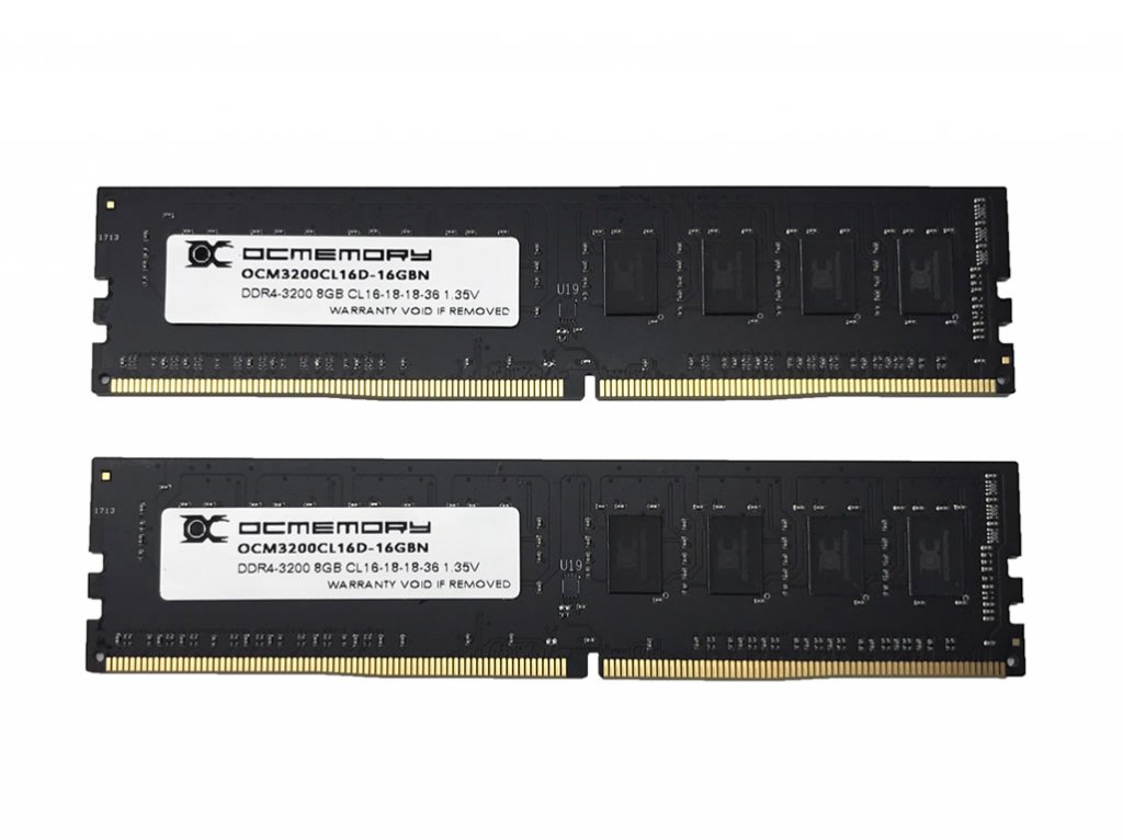 OCMEMORY OCM3200CL16D-16GBN 288pin DDR4-3200 CL16-18-18 16GB(8GBx2