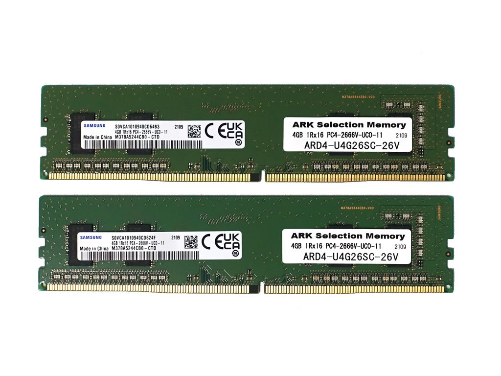 ARK ARD4-U8G26SB-26V-D 「Samsung Edition」 Ark Selection Memory