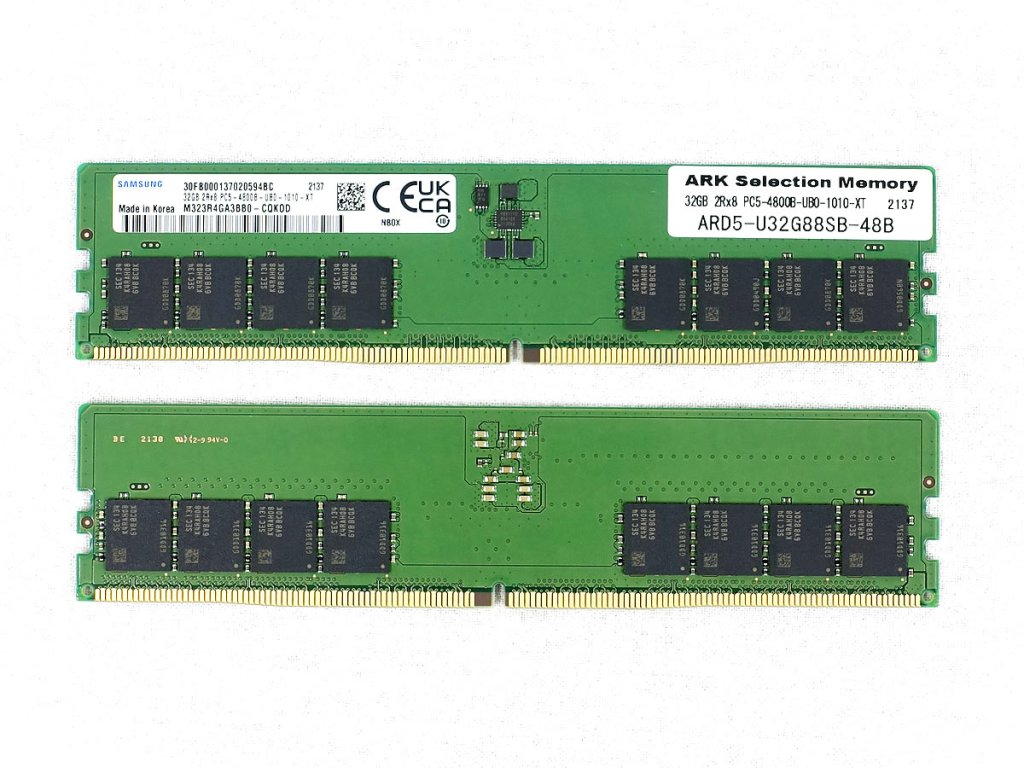 ARK ARD5-U64G88SB-48B-D Ark Selection Memory 288pin DDR5-4800 CL40