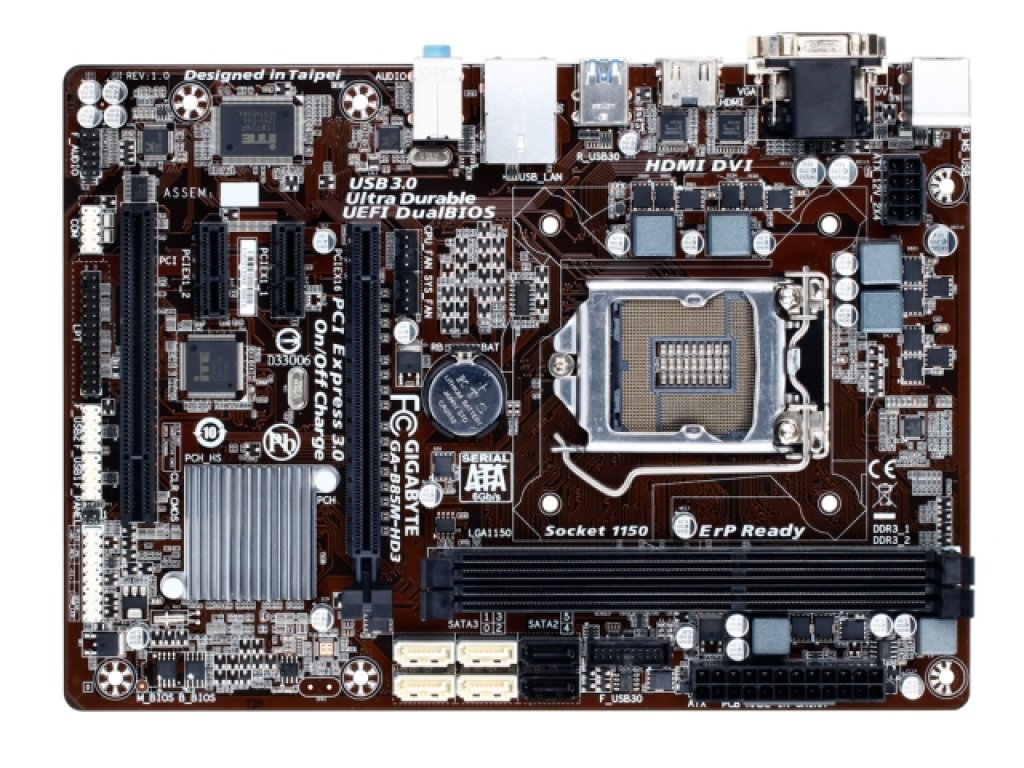 GIGABYTE GA-B85M-HD3 インテル 8シリーズ LGA1150対応 intel B85 