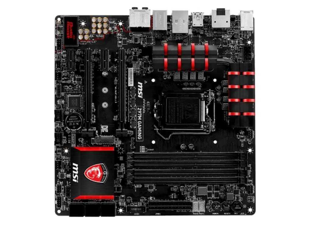 MSI Z97M GAMING インテル 9シリーズ LGA1150対応 intel Z97チップ