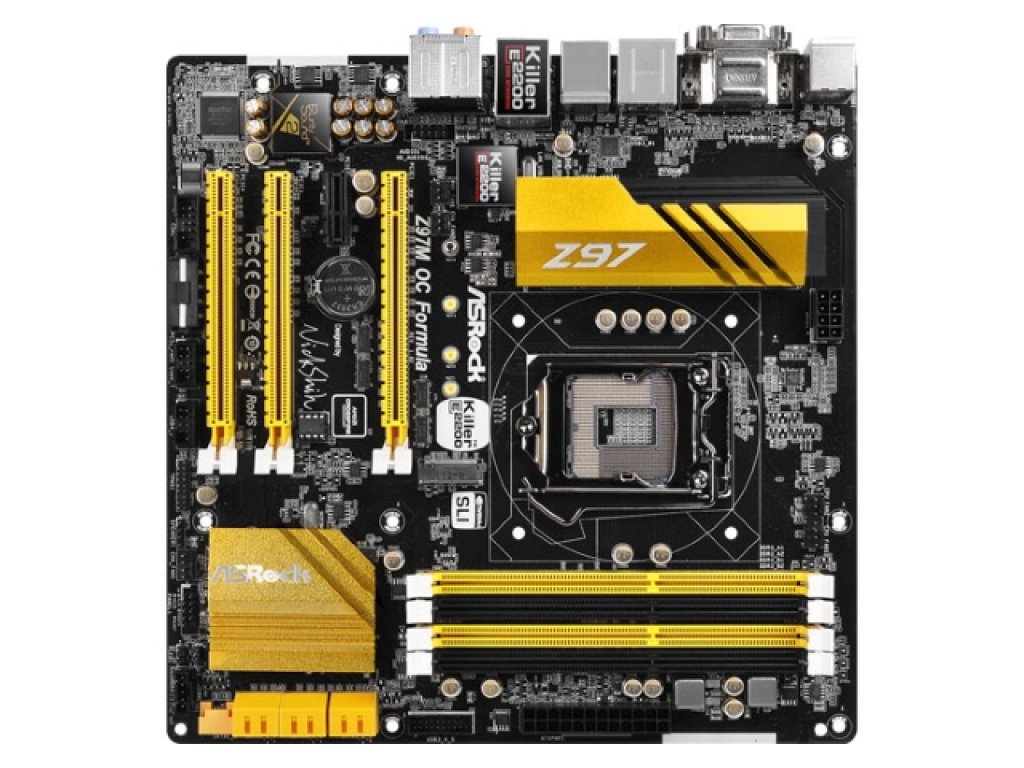 ASRock Z97M OC Formula インテル 9シリーズ LGA1150対応 intel Z97