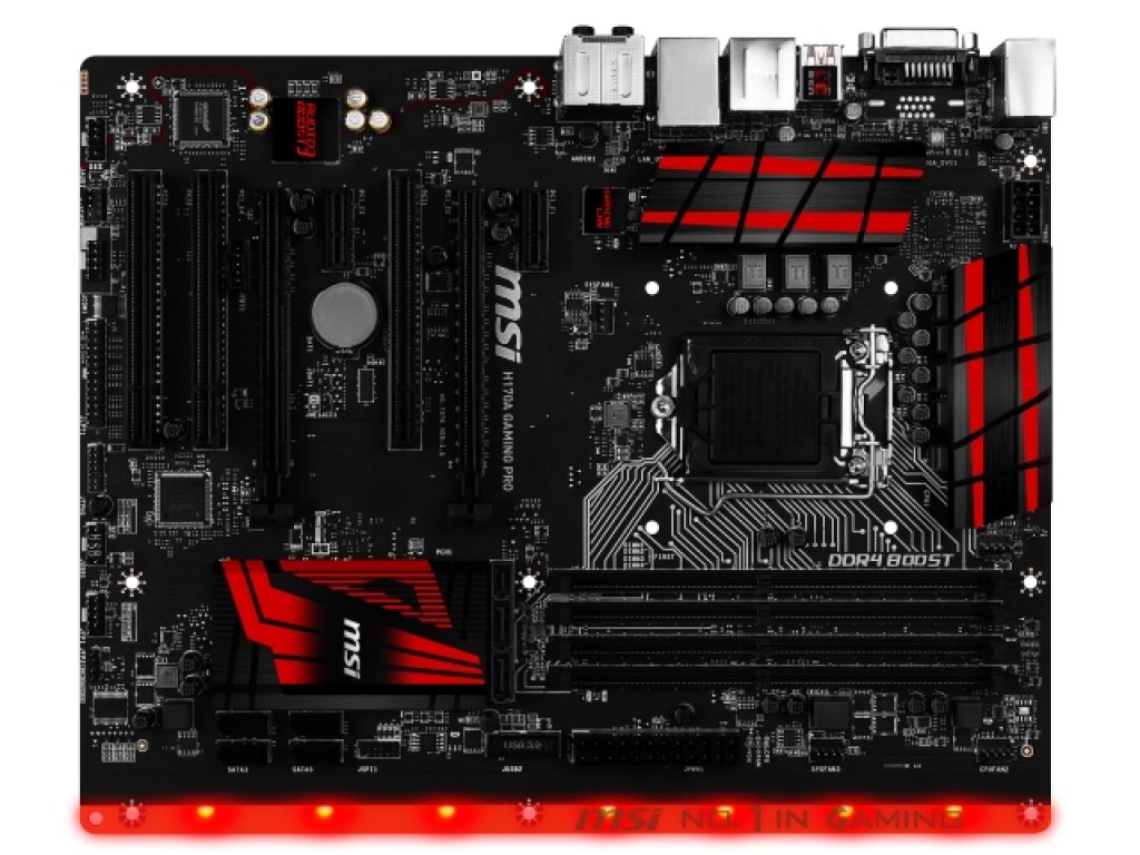 MSI H170A GAMING PRO インテル 100シリーズ LGA1151対応 intel