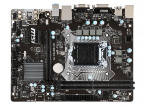 MSI H110M PRO-VD インテル 100シリーズ LGA1151対応 intel H110チップ 