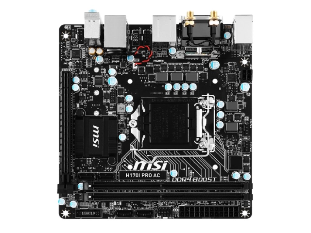 CPU付き　MSI　H170I PRO AC　LGA1151　MiniITX CPU付き MSI H170I PRO AC LGA1151 MiniITX For MSI H170I PRO AC