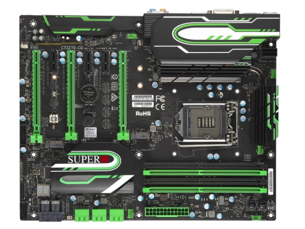 SUPERMICRO C7Z270-CG インテル 200シリーズ LGA1151対応 intel Z270
