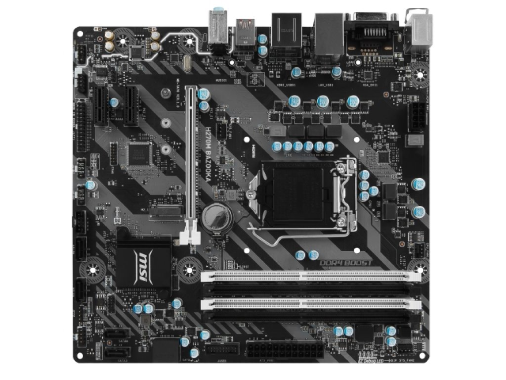 MSI H270M BAZOOKA インテル 200シリーズ LGA1151対応 intel H270