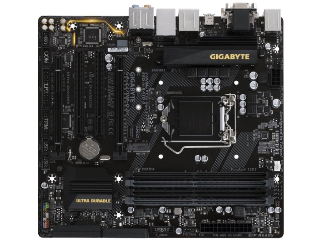 パリコレクション GA-Z270M-D3H GIGABYTE インテル intel LGA1151対応 200シリーズ マザーボード