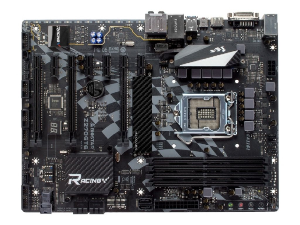 BIOSTER Z270GT8 激レア　国内未発売モデル　LGA1151 BIOSTER Z270GT8 激レア LGA1151 マザーボード - メルカリ