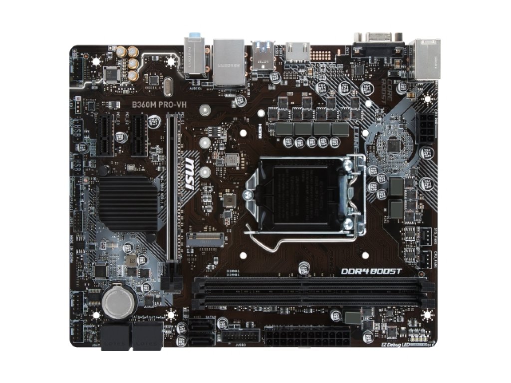 MSI B360M LGA1151 マザーボード B360 MSI マザーボード B360M-MORTAR LGA 1151 Intel DDR4 USB3.0 DVI