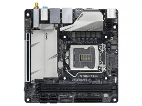 ASRock H470M-ITX/ac インテル 400シリーズ LGA1200対応 intel H470 