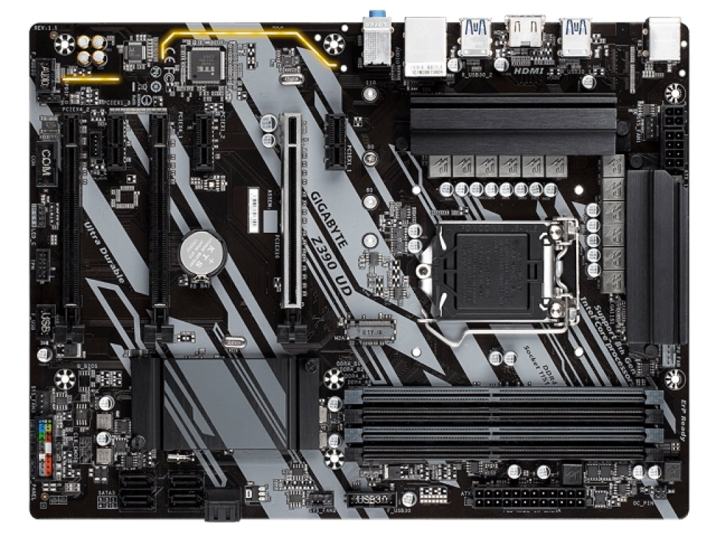 GIGABYTE Z390 UD rev1.1 インテル 300シリーズ LGA1151対応 intel