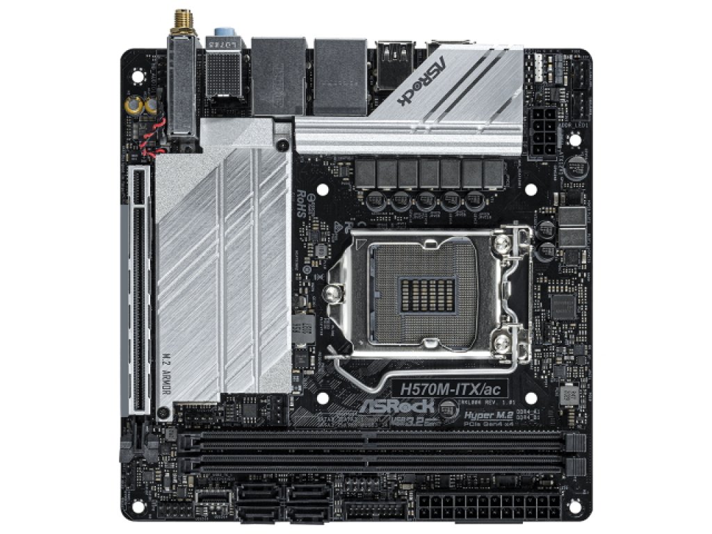 ASRock H570M-ITX/ac インテル 500シリーズ LGA1200対応 intel ASRock H570M-ITX/ac インテル 500シリーズ LGA1200対応 intel