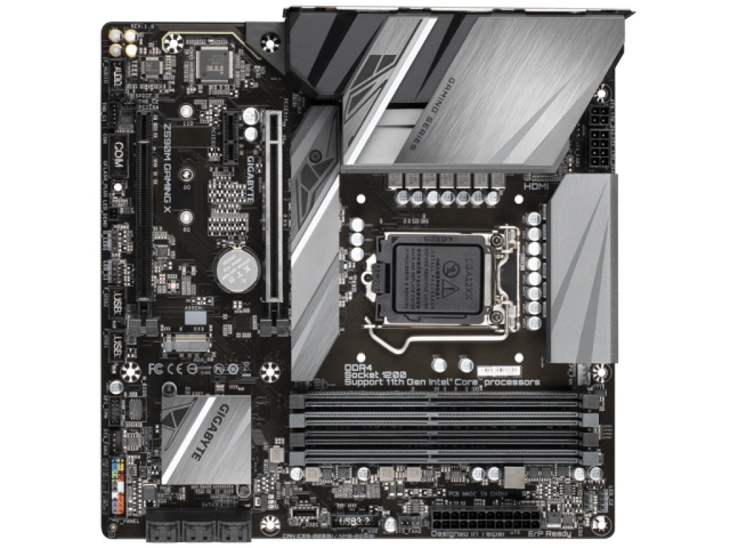 GIGABYTE Z590M GAMING X インテル 500シリーズ LGA1200対応 intel