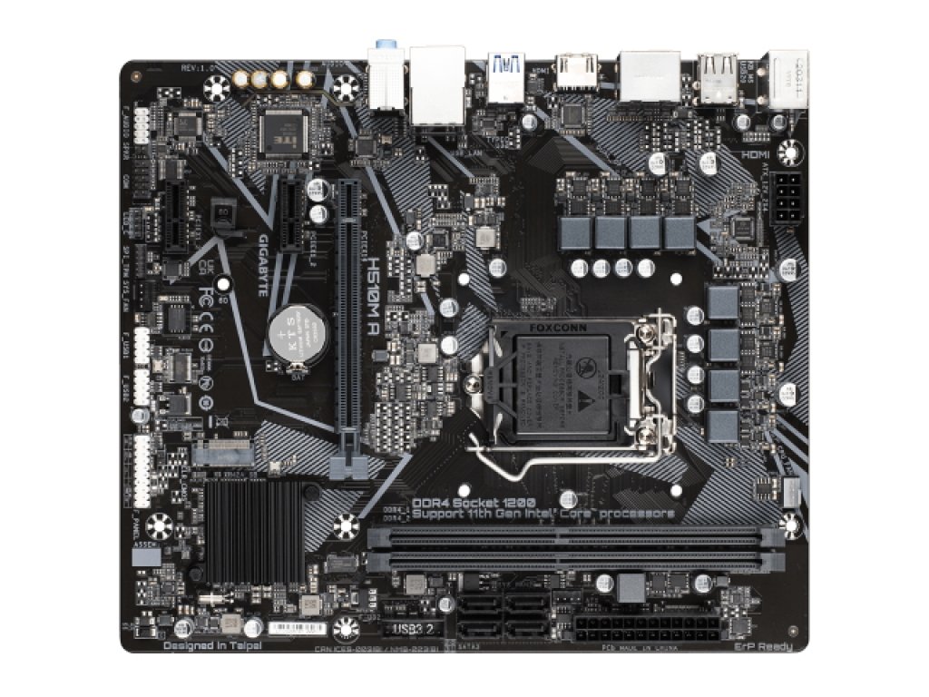 GIGABYTE H510M A インテル 500シリーズ LGA1200対応 intel H510チップ