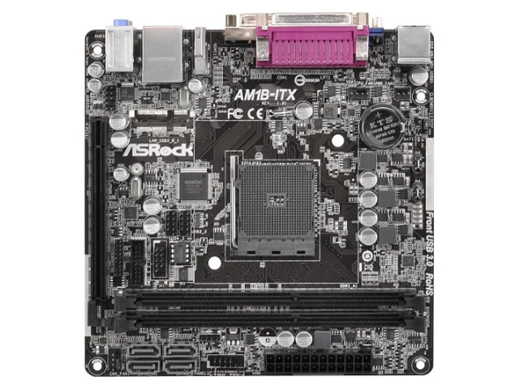 ASRock AM1B-ITX Socket AM1プラットホーム Socket FS1b対応 Mini-ITX
