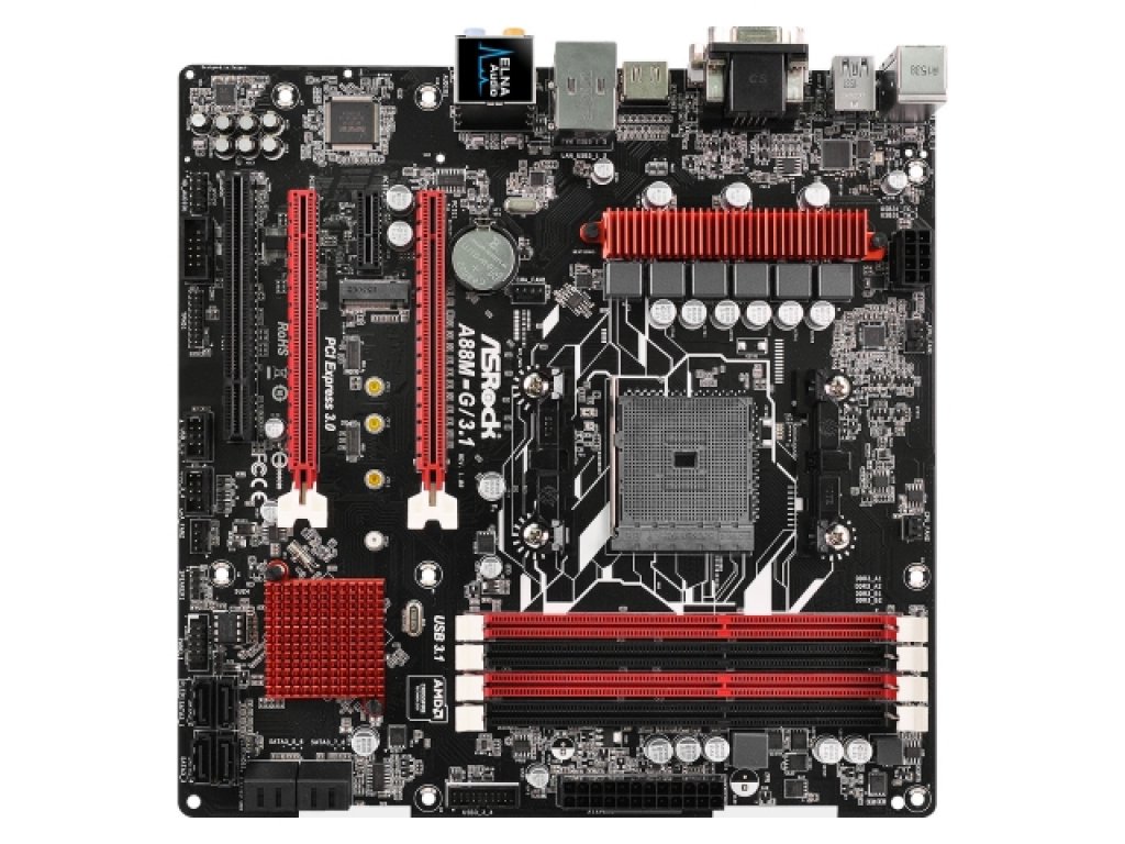 ASRock A88M-G/3.1 A10-7870K 32GB クーラー付 ASRock A88M-G/3.1 AMD Axxシリーズ Socket FM2+対応 AMD A88Xチップ
