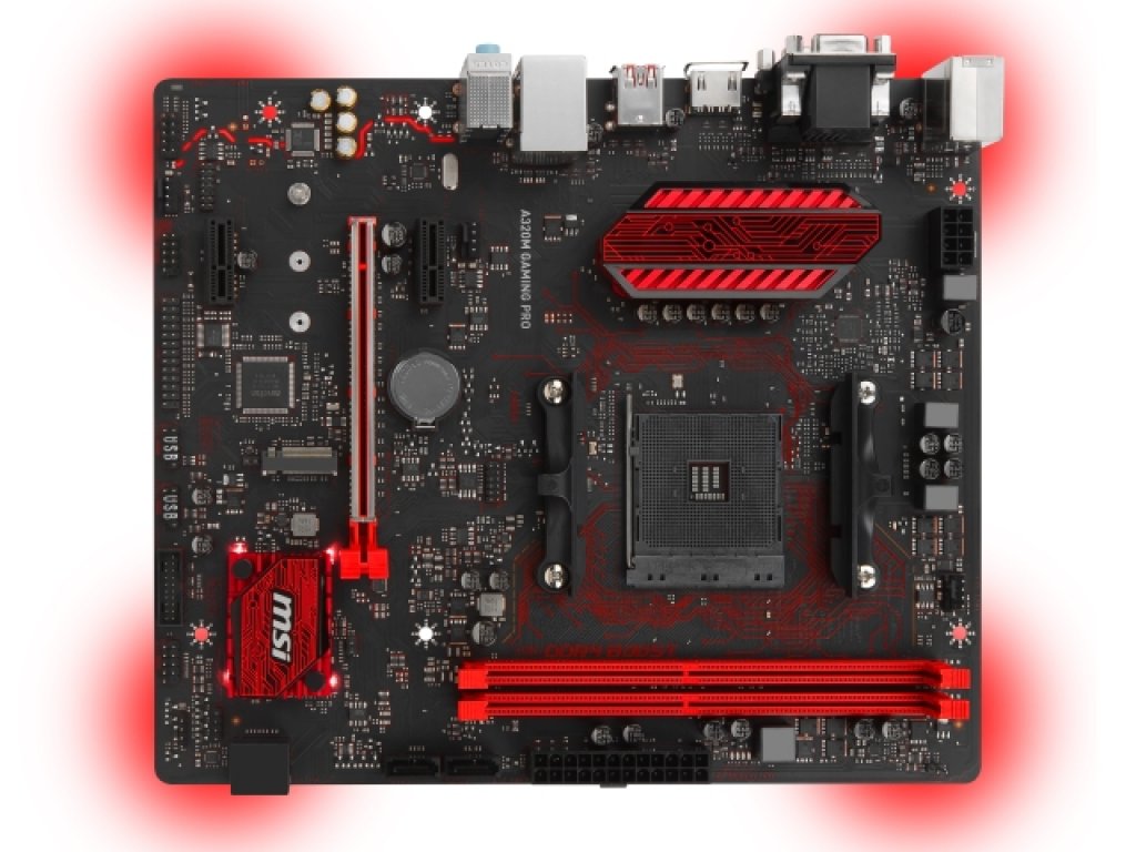 MSI A320M GAMING PRO AMD 300シリーズ Socket AM4対応 AMD A320