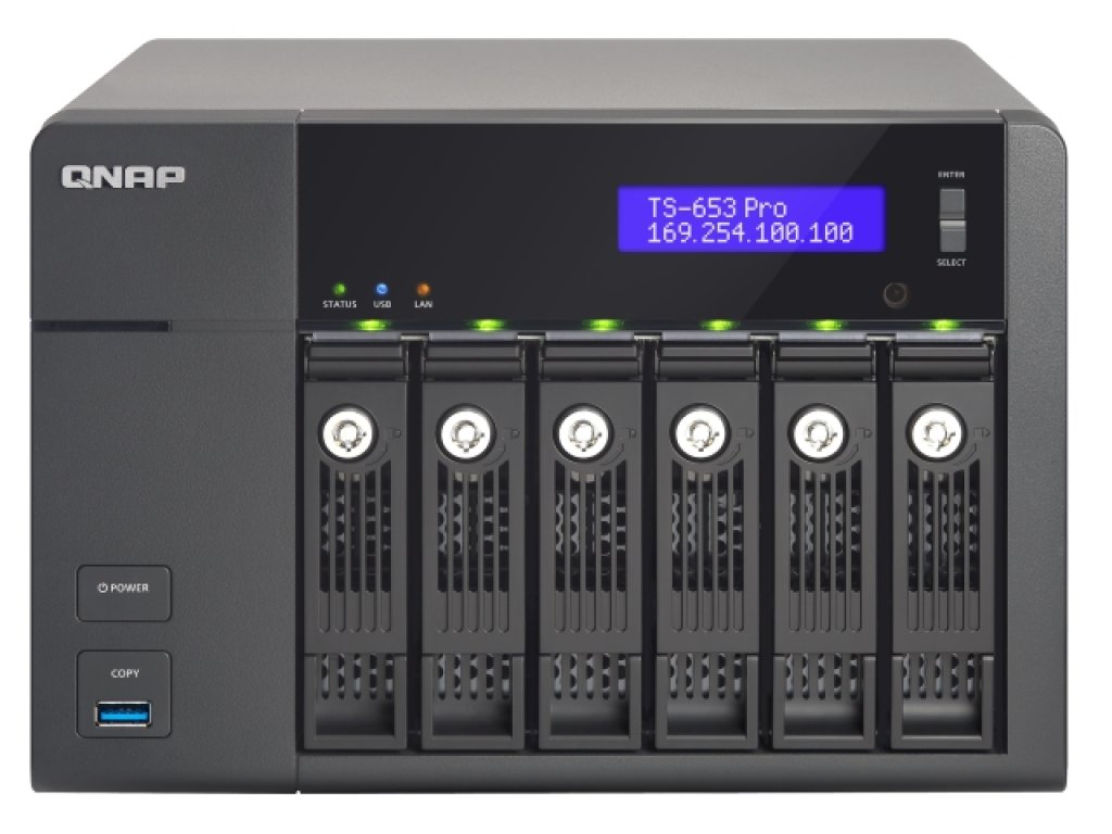 QNAP TS-653Pro TS-x53 Proシリーズ 中小企業および SOHO向け高性能 6