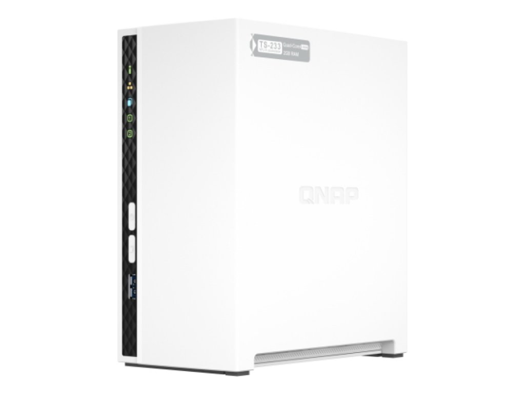 QNAP TS-233 TS-x33 シリーズ クアッドコアプロセッサ搭載の