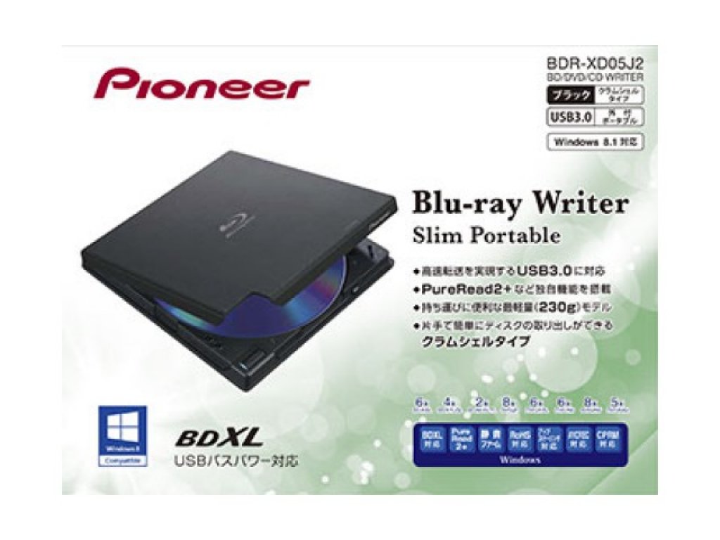 PIONEER BDR-X05R2 ブルーレイドライブ 【タイムセール】 Pioneer BDR-X12J-UHD - 製品詳細 | パソコンSHOPアーク（ark）