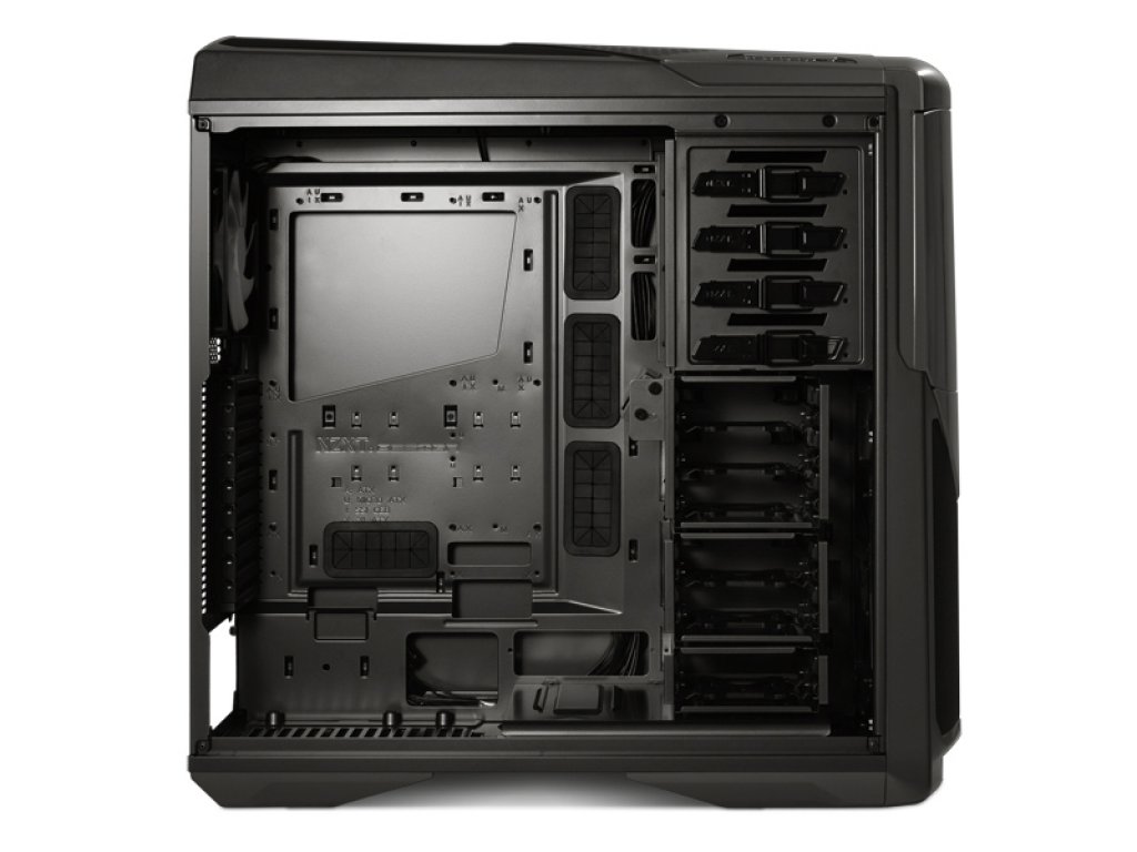 NZXT Phantom 630 Gunmetal Phantom XL-ATX対応、ハイエアフロー