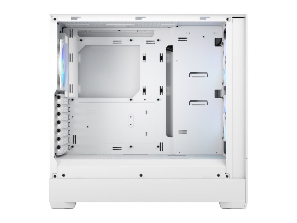 ミドルタワー型PCケース Pop Air RGB White TG Clear Tint