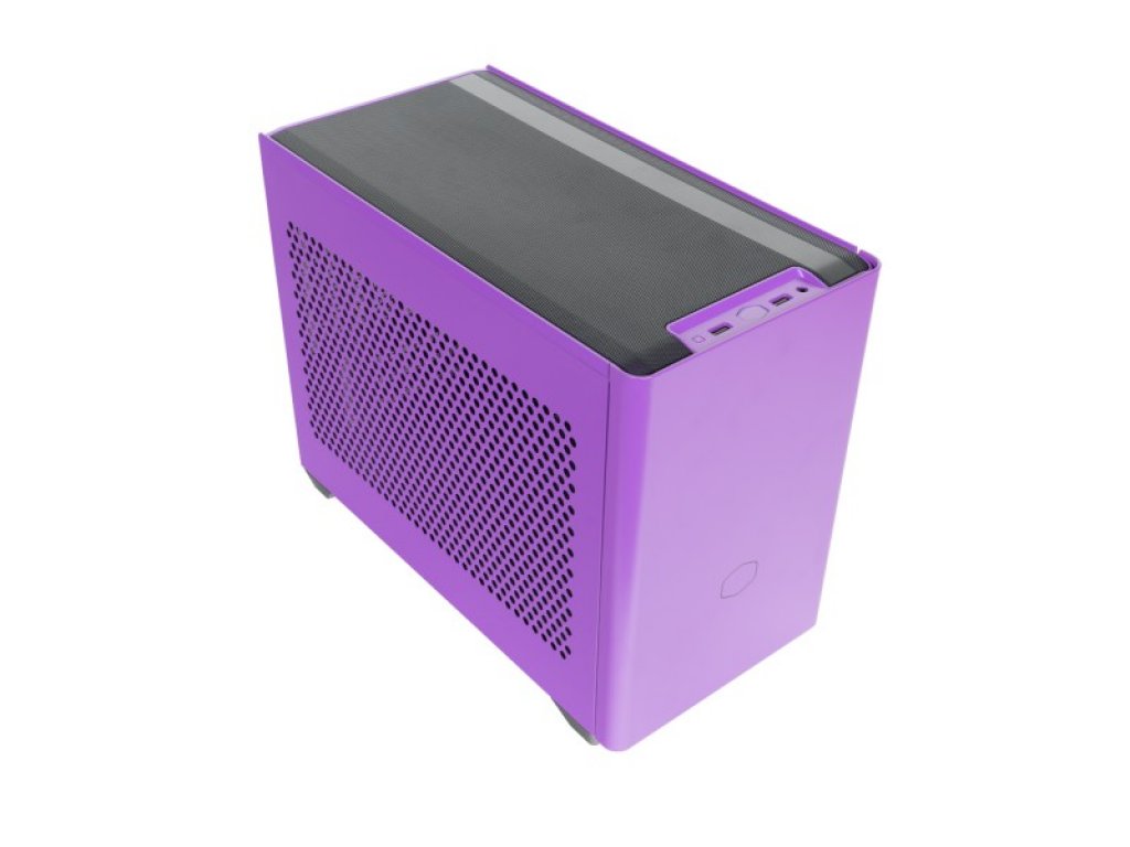 限定品　Cooler Master NR200P パープル 別売りPSU付き Amazon | Cooler Master MasterBox NR200P Purple (パープル/黒