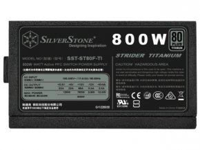 SilverStone SST-ST80F-TI Strider Titanium ATX 800W 80PLUS Titanium 